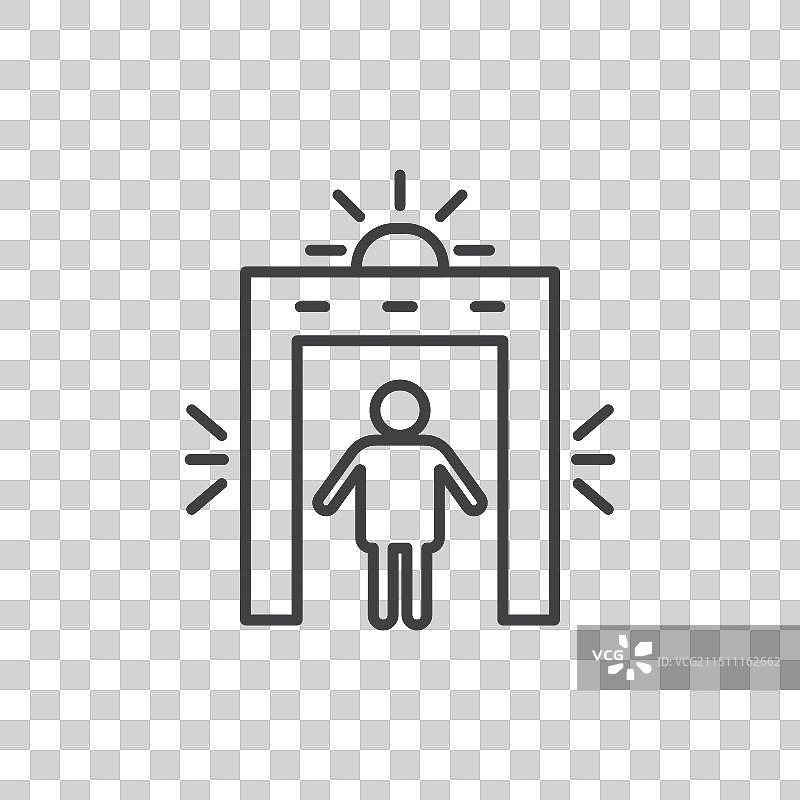 金属探测器图标图片素材