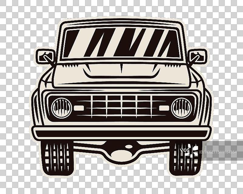 越野车前视图图片素材