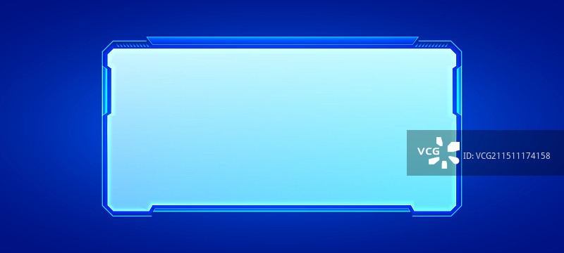 矢量科技边框图片素材