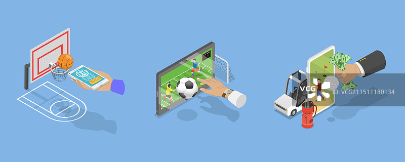 3D 2.5D扁平化人物图片素材