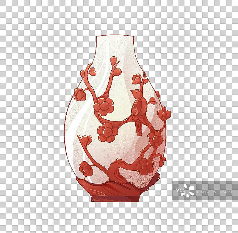 中国传统文化国家文物插画创新图片素材