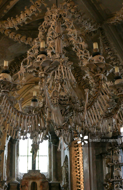 捷克人骨教堂图片素材