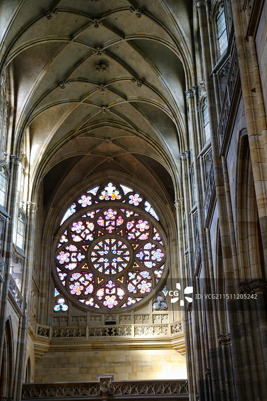 库特纳霍拉城的圣芭芭拉大教堂图片素材