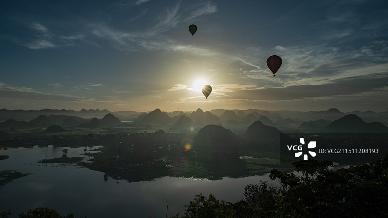 普者黑图片素材