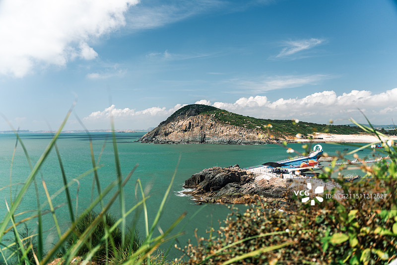 福州｜平潭东海仙境东美村仙人井图片素材