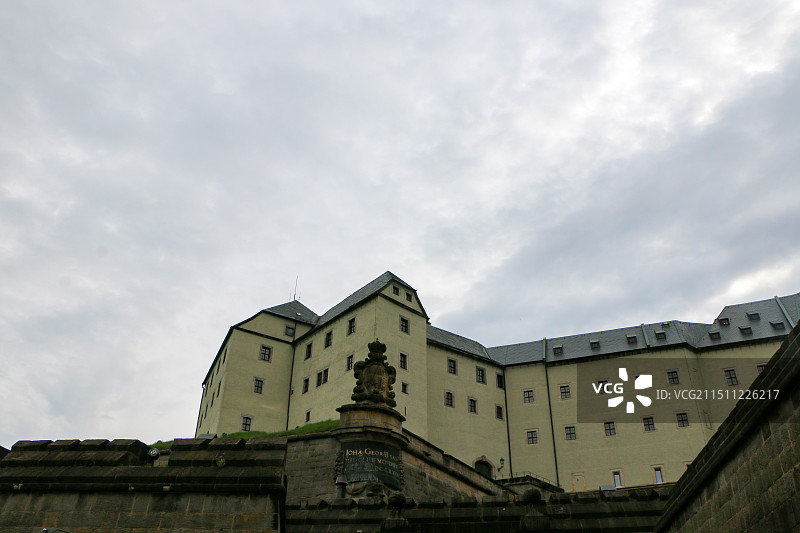 历史建筑仰天俯视图片素材