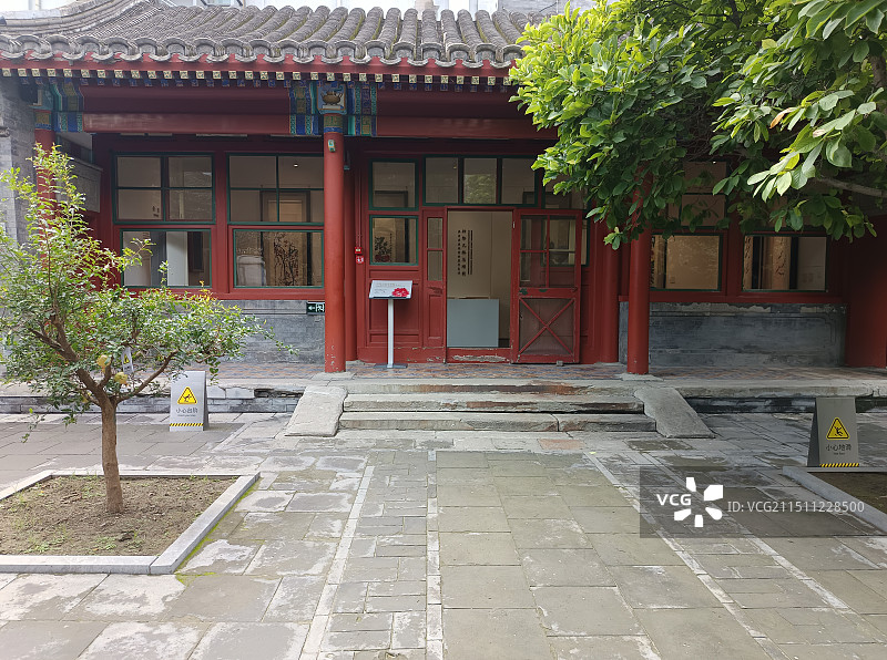 北京齐白石旧居纪念馆图片素材