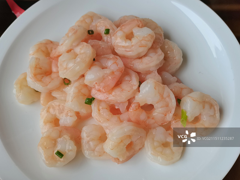 炒虾仁图片素材