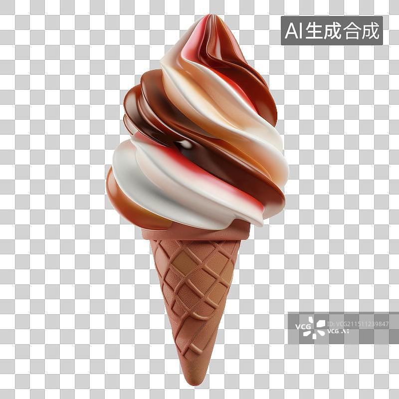 【AI数字艺术】美味的冰淇淋图片素材