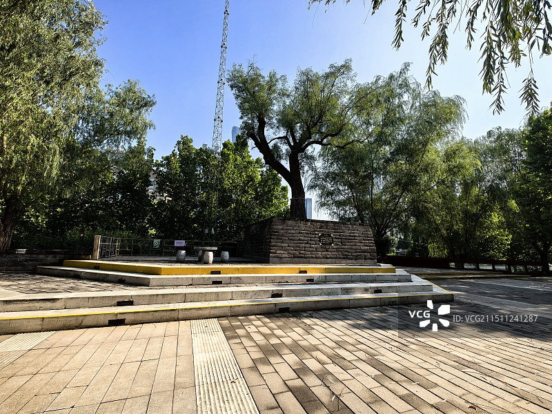 北京庆丰公园图片素材