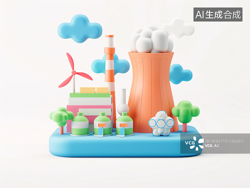 【AI数字艺术】3D核电站模型核污染工业能源辐射插图元素3D核电站模型核污染工业能源辐射插图元素3D核电站模型核污染图片素材