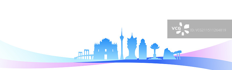 澳门科技蓝色签约仪式峰会商务年会研讨会展论坛背景图片素材