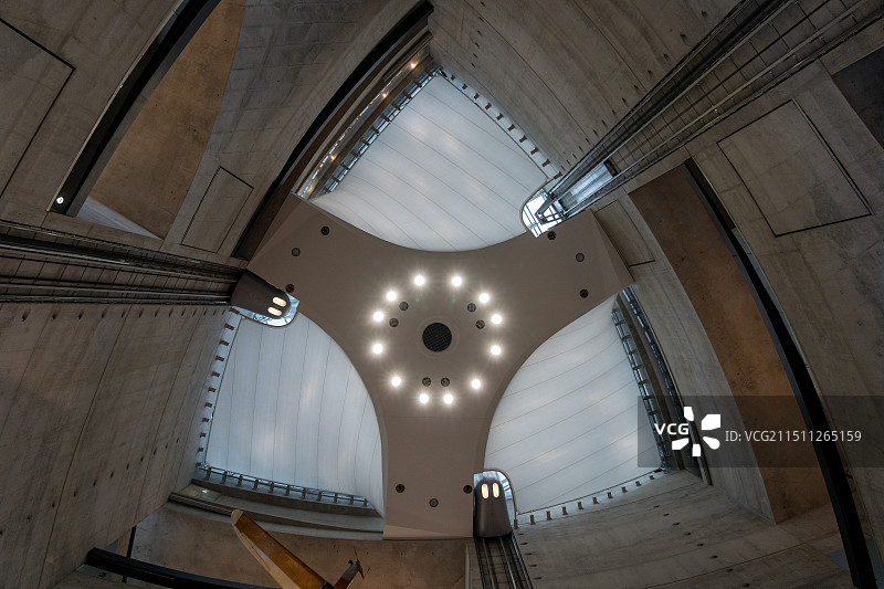 德国斯图加特，梅赛德斯奔驰博物馆图片素材