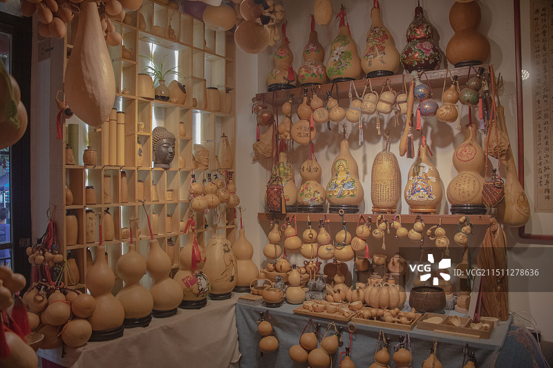 咸阳袁家村关中印象体验地图片素材