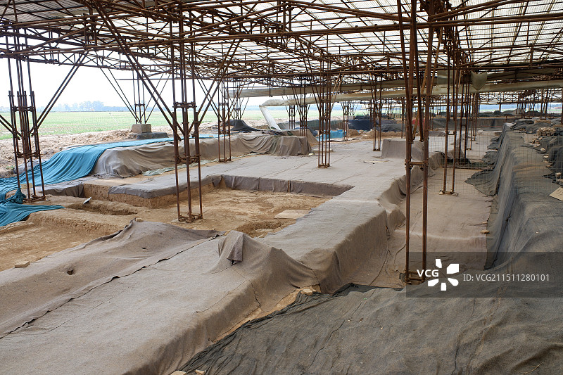 汉魏洛阳故城宫城遗址图片素材