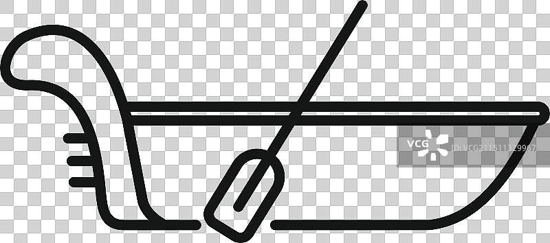 乘坐贡多拉游览威尼斯运河图片素材