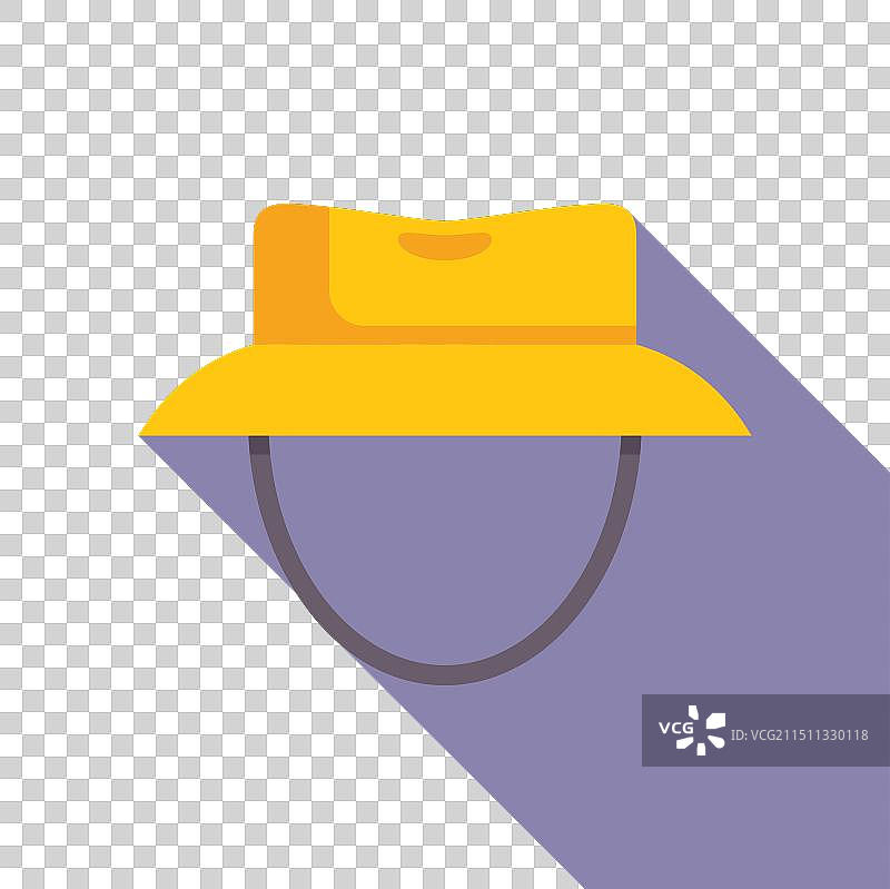 丛林探险黄色渔夫帽图片素材