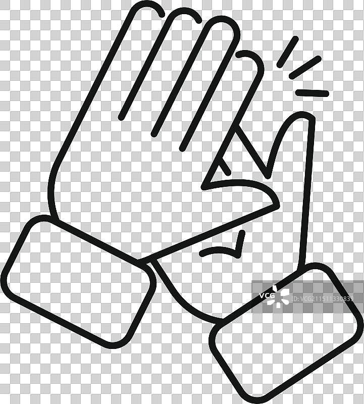 击掌庆祝团队合作图片素材