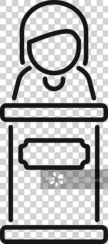 女性图标合集：网站电脑手机通用矢量图标图片素材