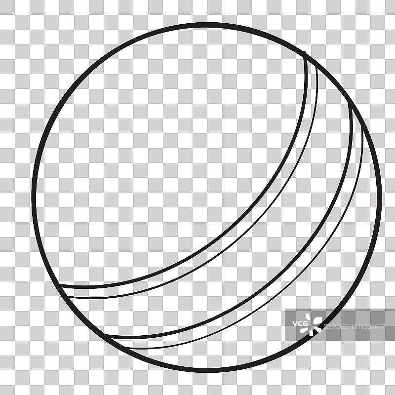 儿童玩具球轮廓图片素材