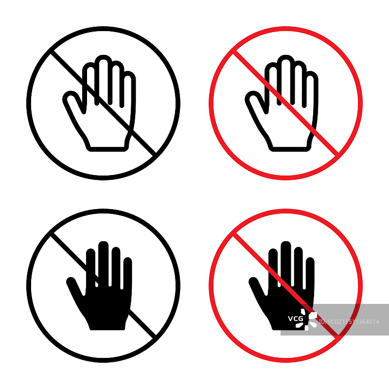 用于交通安全法规的停止标志图片素材