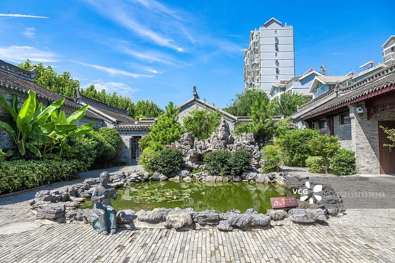 江苏省淮安市周恩来童年读书旧址图片素材