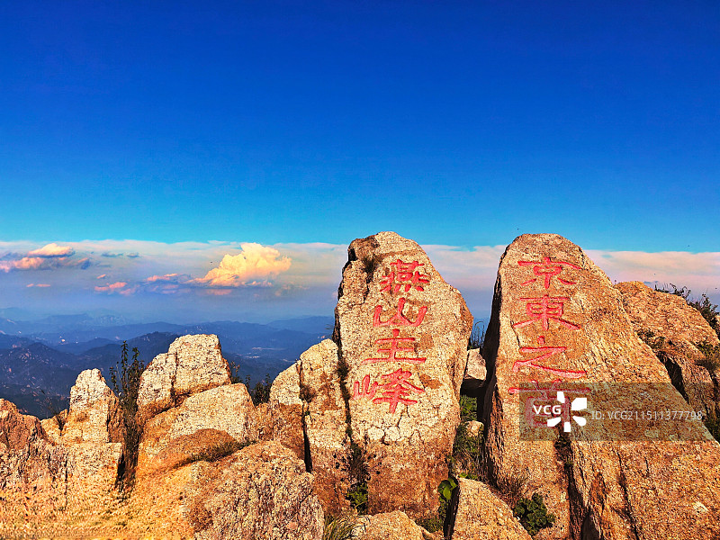 河北承德雾灵山风光图片素材