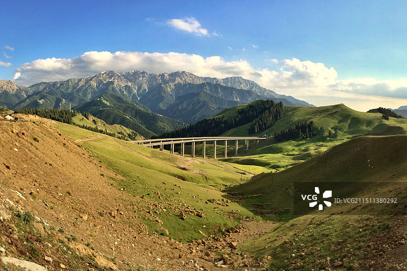 果子沟风光-新疆伊犁图片素材