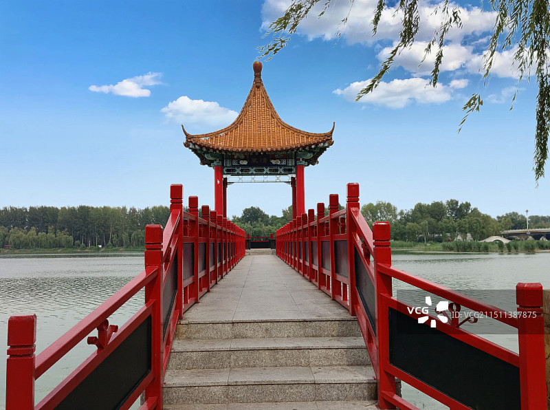 北京减河公园图片素材