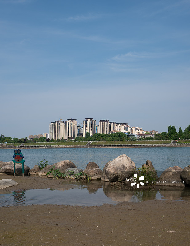 四川江油明月岛公园风光图片素材