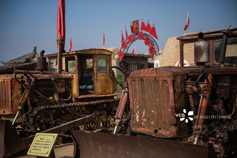 宁夏银川镇北堡影视城道具摄影图片素材