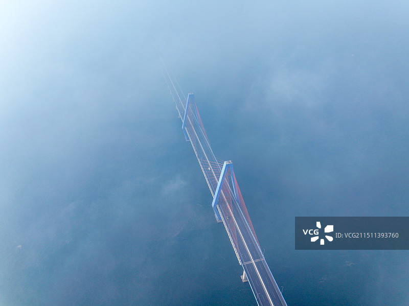 青岛即墨丁字湾大桥图片素材