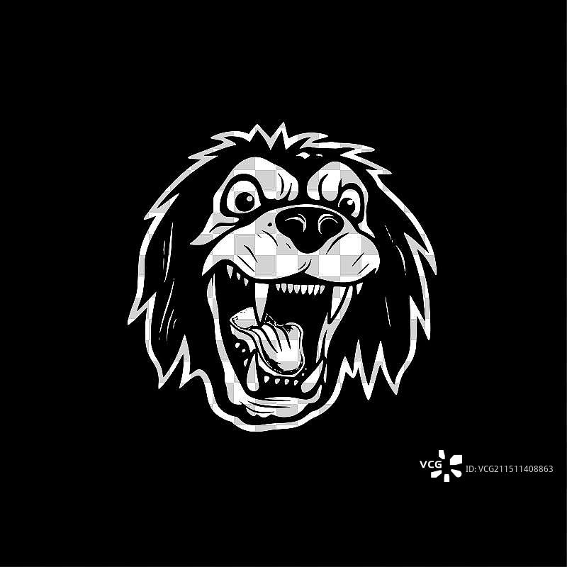 狗-高品质的标志-理想的t恤图片素材