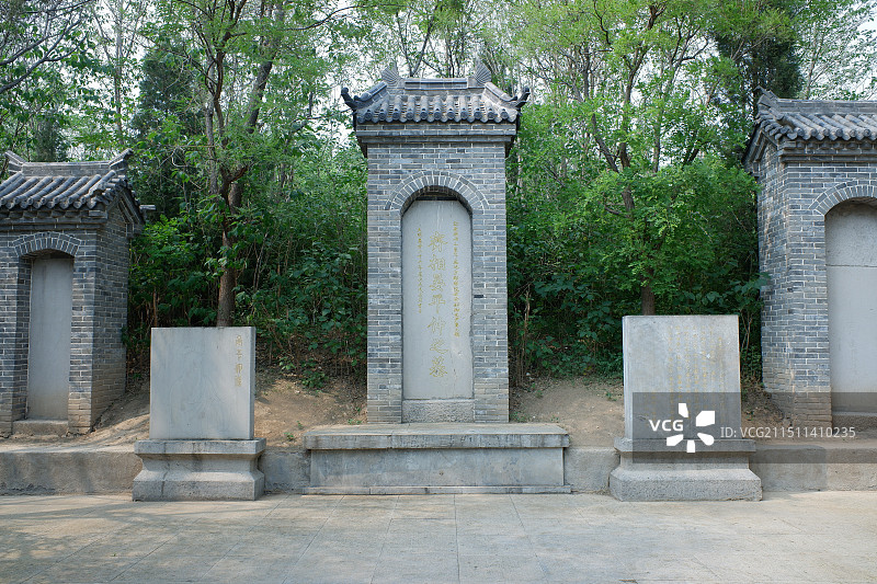 齐国故城 晏婴墓图片素材