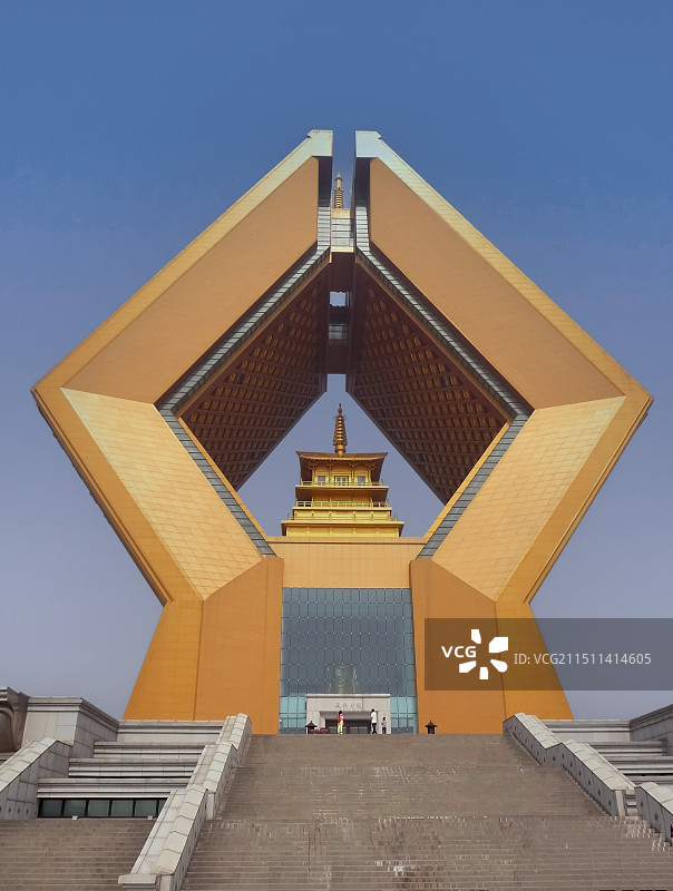 佛教圣地法门寺图片素材