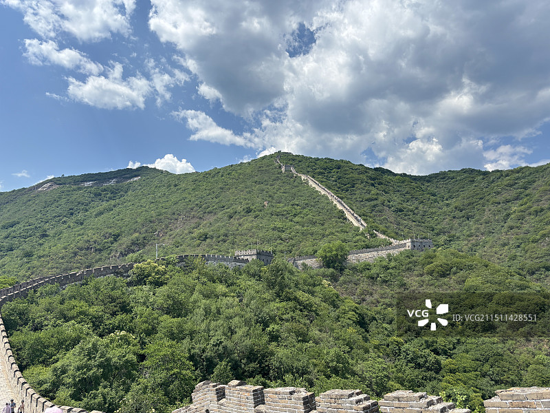 慕田峪长城图片素材