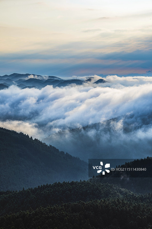 武陵山風光图片素材