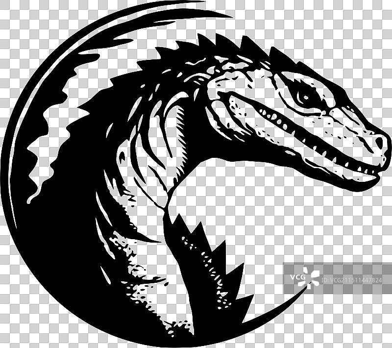 高品质科莫多龙标志图片素材