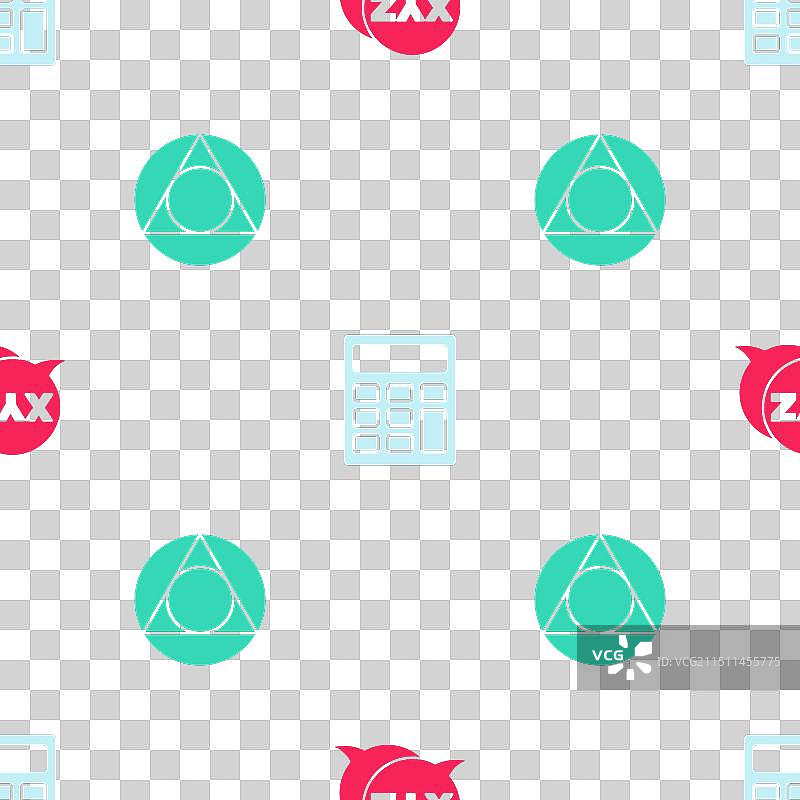 XYZ坐标系计算器和三角形素材图片素材