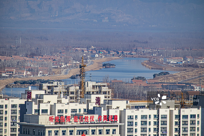 鱼台城景图片素材