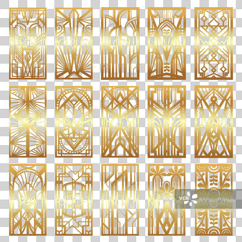 装饰艺术风格的咆哮二十年代图片素材