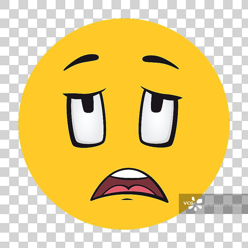 卡通滑稽面部表情漫画图片素材