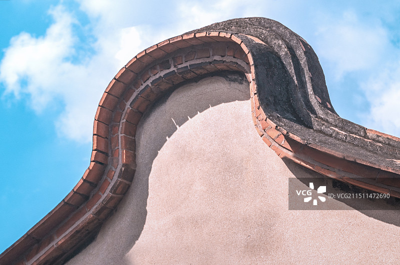 闽南民居燕尾厝房宅图片素材