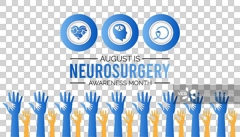 神经外科意识月图片素材