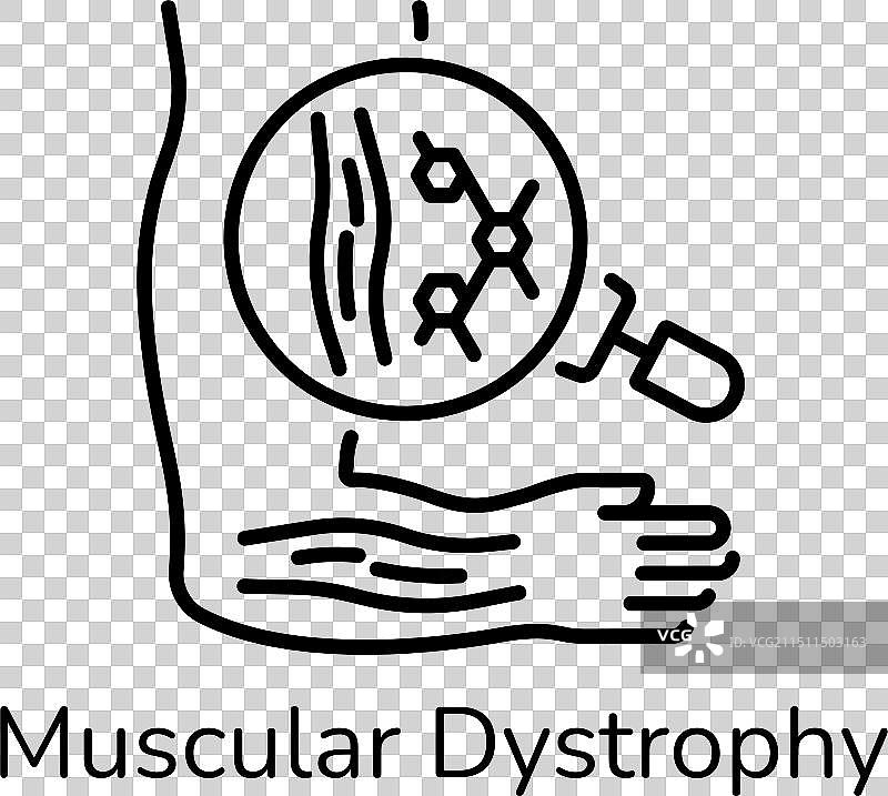 肌肉萎缩症图片素材