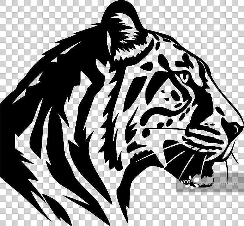 ocelot - 简约扁平风格标志图片素材