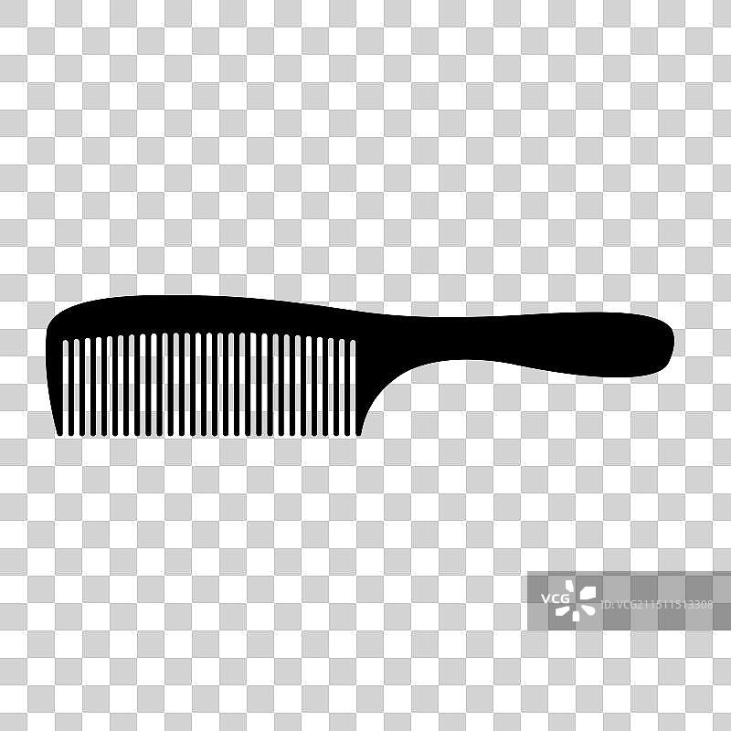 美容美发沙龙梳子图标图片素材