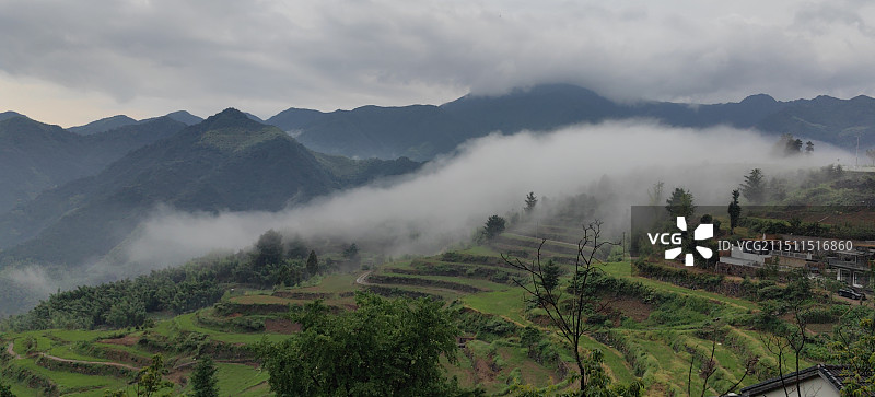 浙江临安指南村古镇图片素材