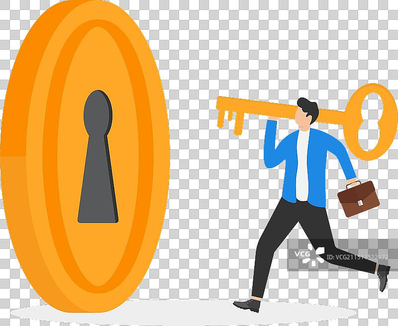 金融成功的关键在于解锁秘密奖励图片素材