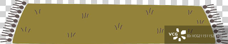 手绘家用脚垫图片素材